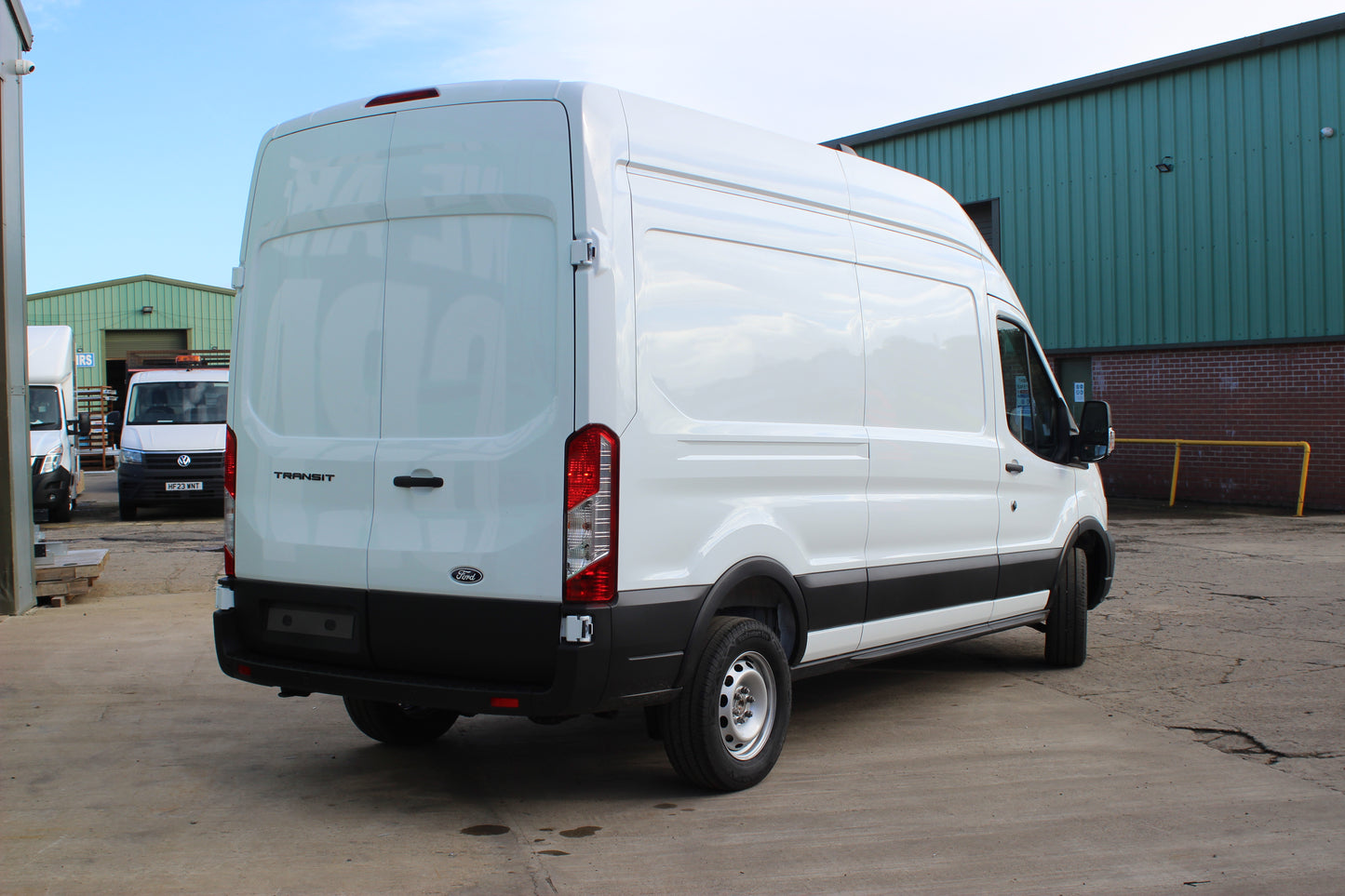 Ford Transit Crew Van 2L Diesel L3 H3 Manual Single Cab 165ps Frozen White