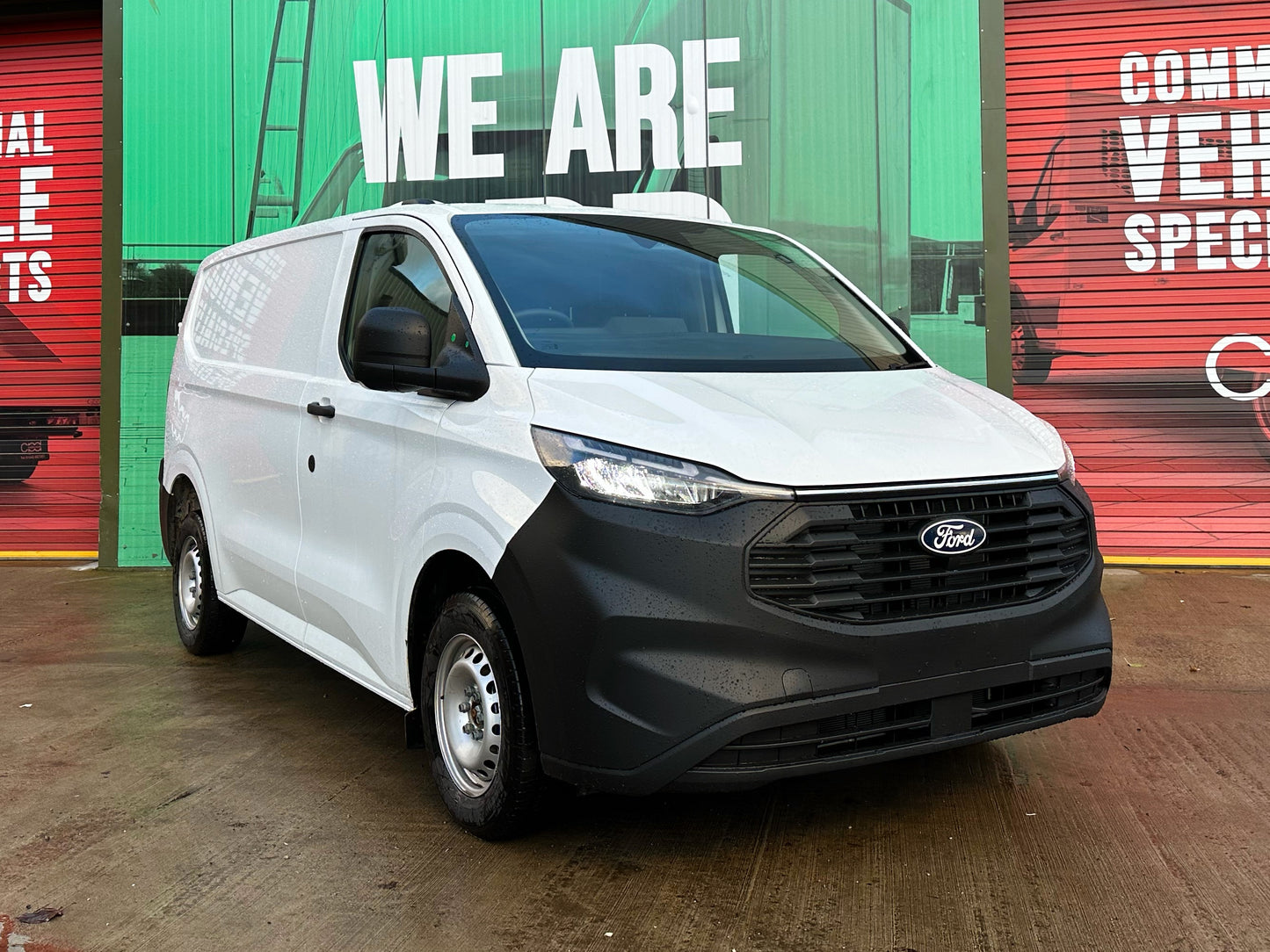 Ford Transit Panel Van Leader 2L Diesel L1 Manual Single Cab 110 hp Frozen white