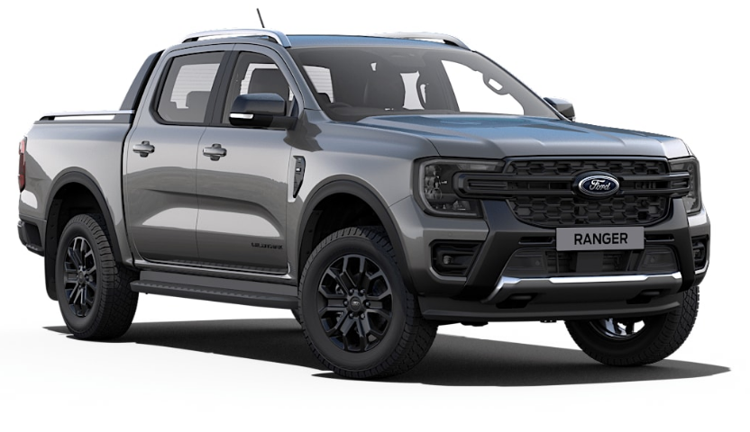 Ford Ranger Double Cab Pick Up, 3.0L 4V V6, Wildtrak 10 Spd Auto, Carbonized Grey