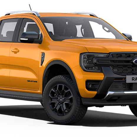 Ford Ranger Double Cab Pick Up, 3.0L 4V V6, Wildtrak 10 Spd, Auto, Cyber Orange