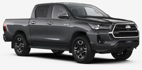 Toyota Hilux Double Cab Invincible X 2.8 Diesel 48v Hybrid 204ps Auto Decuma Grey